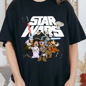 Disney Star War Mickey And Friends Shirt Unisex T Shirt 187